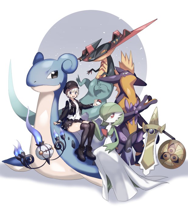 厳選してて激しく出遅れたけど、やっと殿堂入りしたから公開できる。
うちの子殿堂入りパーティー集合絵～～～
白栖うに先生に記念に描いていただきました! 感謝!! 