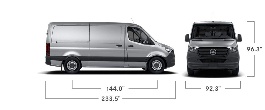 EcoHeliGuy's tweet image. Seeing a lot of posts about how CRBYTRK wouldn’t fit European streets.

I guess the Mercedes-Benz Sprinter doesn’t either considering its larger.