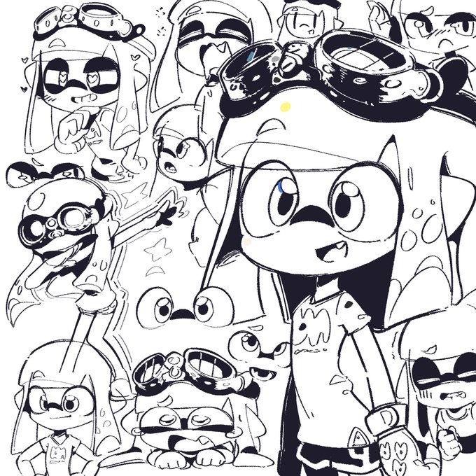 #Splatoon2 

주말은 아름다워⭐️⭐️ 