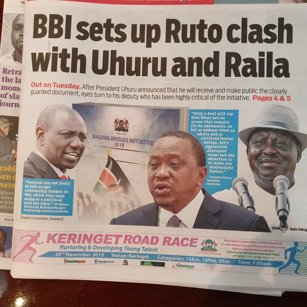 WilliamsRuto's tweet image. Usual Standard gutter FAKE news. Where did WsR utter such nonsense? Kenyans should look forward to a robust, truthful national conversation to chart a unified way forward. Meanwhile ignore Standard&apos;s garbage.