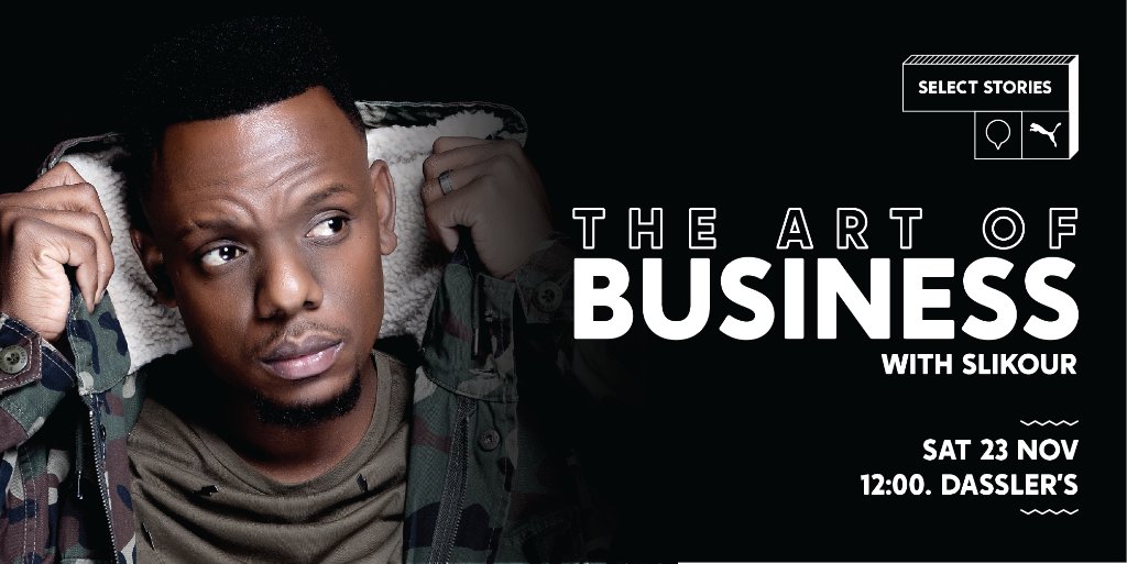 We about to kick it with <a href="/slikouron/">SLIKOURONLIFE</a> at Dassler's. #SelectStories will be a jump; pumaselect.co.za/events