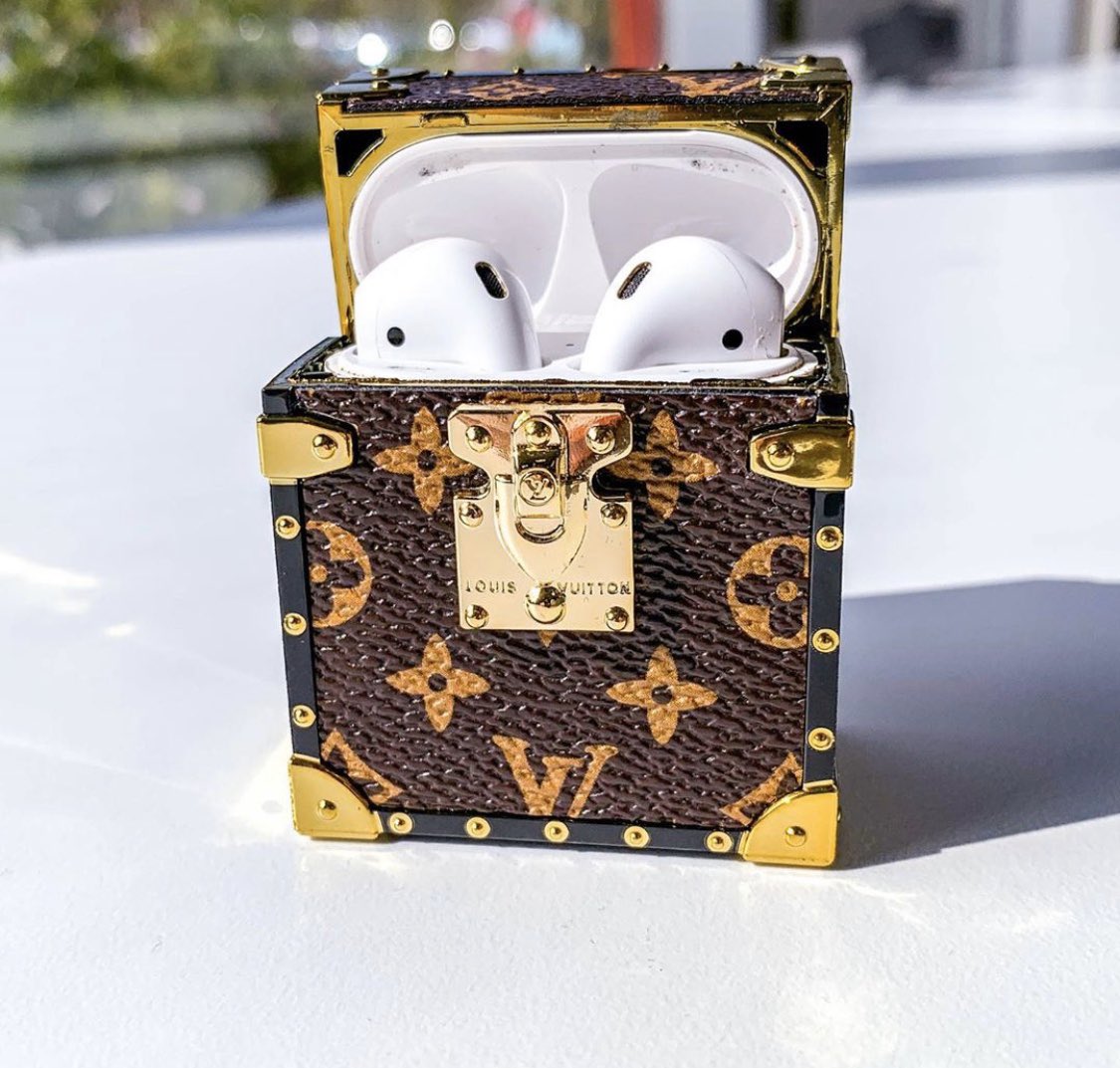 Riva on X: just got a targeted instagram ad for fake louis vuitton airpod  cases, wow I feel so seen  / X