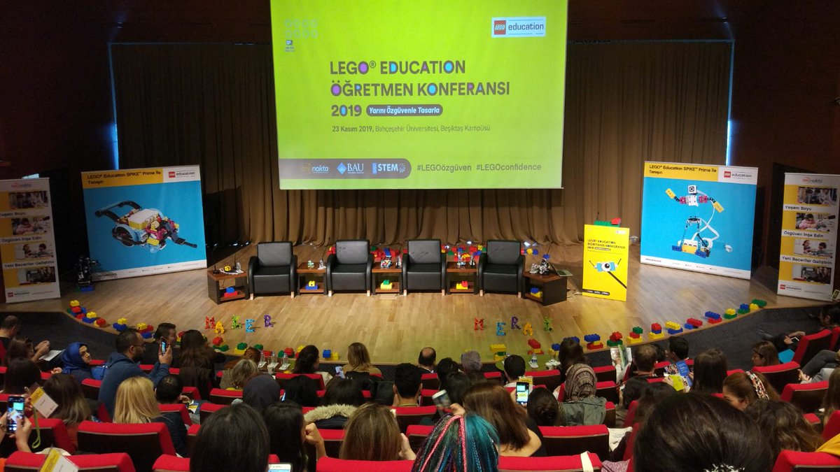 LEGO Education Öğretmen Konferansı için biz hazırız. 

Hala yerinizi almadıysanız acele edin!

Program başlıyor...