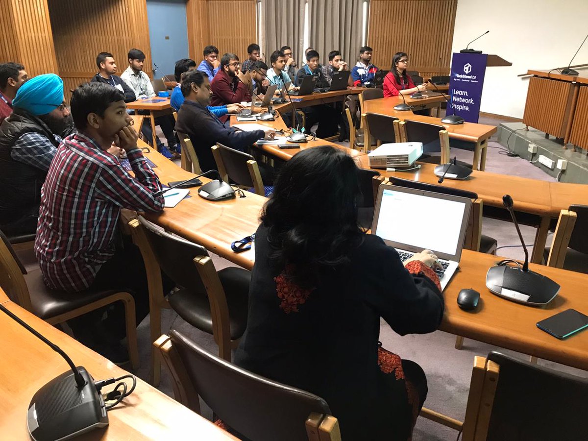 TechTriveni's tweet photo. After a great #workshop on #Akka we have kicked off our next session.
The workshop on #Scala is being led by @himanshug735 from @Knolspeak. Tune in to stay updated for more from #Techtriveni #eveent #techconference #techleaders #techcommunity #delhincr https://t.co/azkb66gXjC