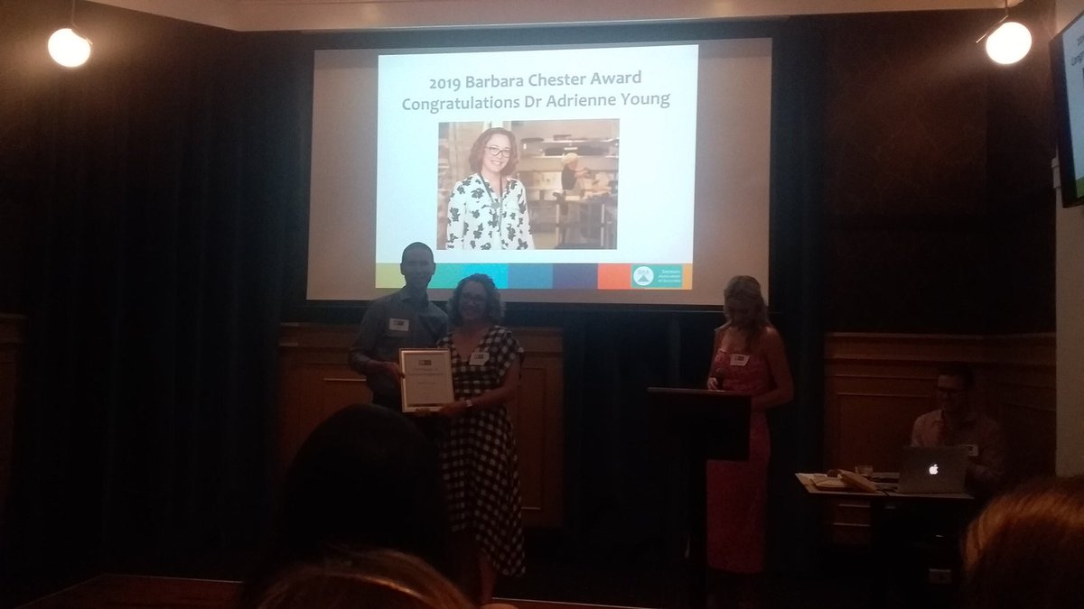 PwrdByNutrition's tweet photo. Great night #DAAQLD Awards night &amp; Xmas party! Panel discussions, Career coaching &amp; networking with amazing leaders in dietetics #qlddietitians Congrats @dr_am_young for the award! @DAA_feed #daaqldedc #daaqldawardsnight #daaevent #daaqld2019 #daaqldxmasparty https://t.co/NcDDibGwsC