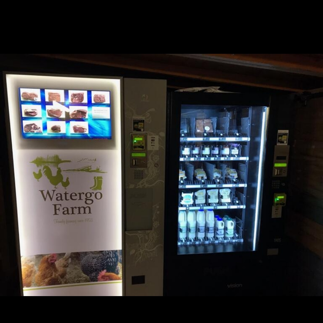 Pop down Sunday 10-4. Brand new chilled &amp; frozen machines will be open! Free tasters &amp; demos! #farmvending #farmvendingmachines #derbyshireis #derby #mickleover