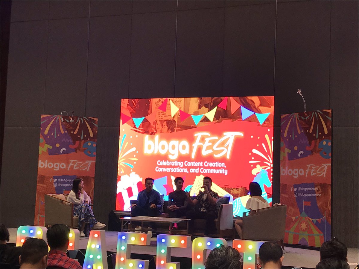 Another round of discussion here at the #BlogaFest 2019. #Blogapalooza #BlogaXCityOfDreams