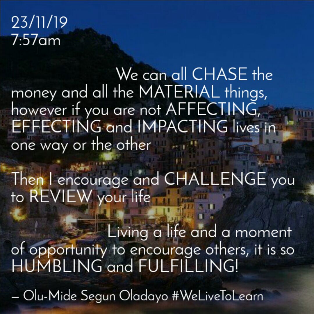 ace_mide's tweet photo. Live To Encourage Others!
.
.
.
#mide #wltl #WeLiveToLearn #repositioning #mindofgreatness #motivate #motivasionline #motivationalquote #motivation #motivationquotes #motivating https://t.co/85EdDgHnCh