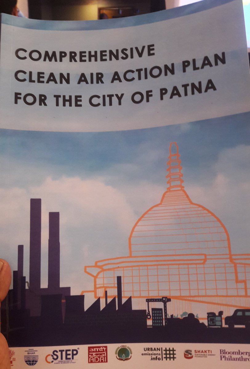docVRK's tweet photo. Bihar is not always behind. Participated in Launch of 'comprehensive clean air action plan' for Patna by @SushilModi 
Very timely indeed. Now the real challenge is effective implementation. @Ceecc_Adri @ADRIPatna
#AQI #Patna
#AirPollution #ClimateEmergency #pollutionemergency https://t.co/jbzfrDVmKS