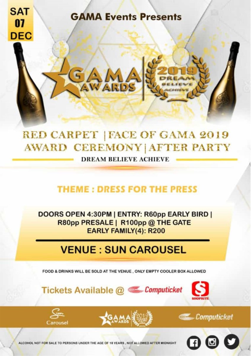 GamaFestival's tweet photo. Uniting and Empowering upcoming artists in the name of Art❤💕

More Information: 079 027 6135/gamafestival@gmail.com

#DJSBU 
#GAMA2019
#SunCarousel
#DreamBelieveAchieve
#YourTalentMatters https://t.co/9y7jFOT8oo