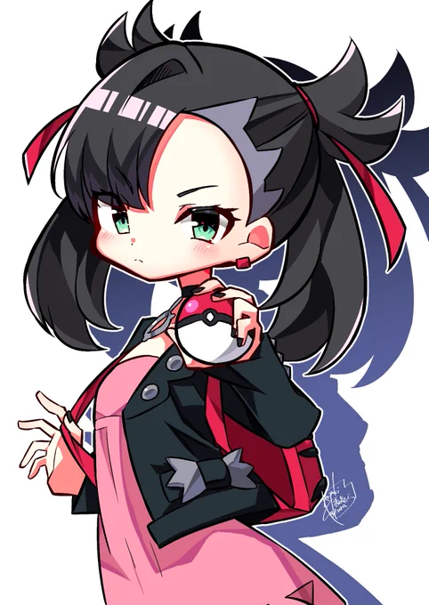 この子可愛い...!!!
#ポケモン剣盾 #マリィ 
