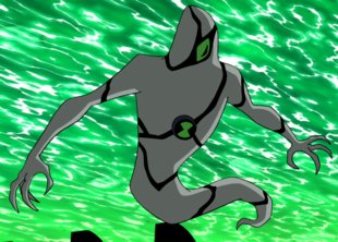 Ghostfreak:a strong design! The grey and the lines and he one eye all rly work for me the ua design kinda shits the bed by just lazily copying zskayres design but omniverse brings it back a bit (his color remind me of an old glow in the dark toy) and the chains look rly cool/10