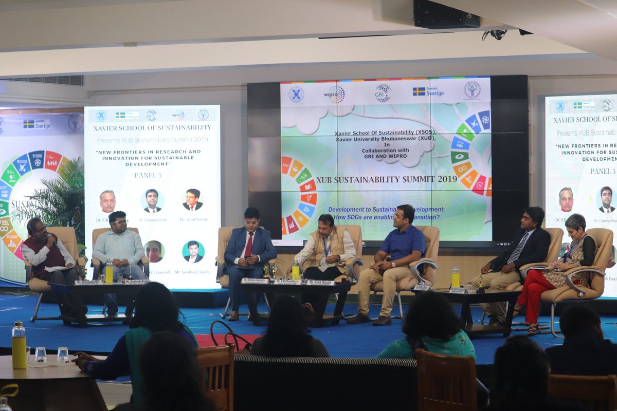 XSoS_Connect's tweet photo. The third panel of the summit commences. The panelists included Mr. Santosh Reddy, Emer Tech; @Santanu_Nilu , CLP; Dr. SB Choudhury, ISRO; @AmitNanda11 , Sattatva; Dr. Channa Ghosh, HSSERisk and @sbfascitelli , PhD Candidate, University of Massachusetts.

#Summit19
#XSOS
#XUB https://t.co/J32Ly6UbZh