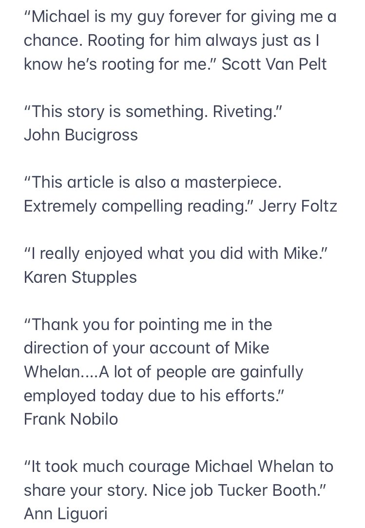 TuckerDaleBooth's tweet image. #Thread 

Overwhelmingly wonderful praise keeps pouring in for my new epic @fromthebacktees bio
“I Built a Masterpiece and Then I Fell Apart” - The @mikejwhelan Story

Read the reviews below and check out the story here: fromthebacktees.com/i-built-a-mast…

@GolfChannel

#RappersDontGolf