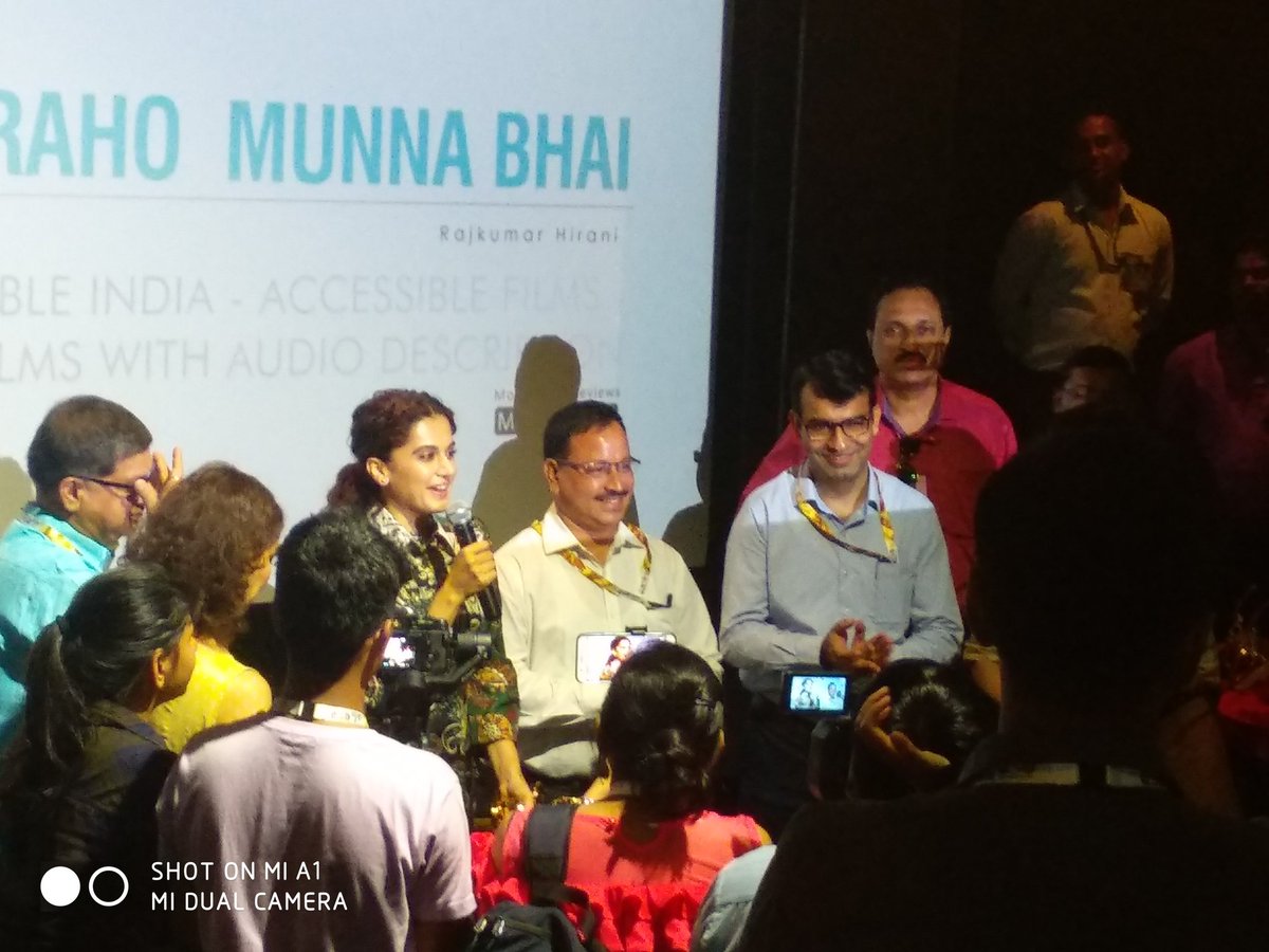 NAB GOA students will perform Street  play for IFFI on Audio Described movie at Mequinez Palace panjim at 4pm @PrakashWKamat <a href="/avelinodesa/">Avelino de Sa</a> <a href="/nagvekarvishant/">Vishant Nagvekar</a> <a href="/RajVaidyaGoa/">Raj Vaidya</a>