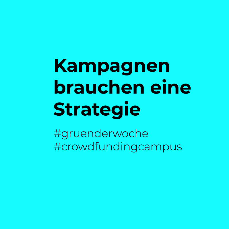 CFCampusDE's tweet photo. Es reicht nicht aus, eine #crowfundingkampagne aufzusetzen und abzuwarten. Kampagnenplanung ist Marketingplanung und entscheidet über den Erfolg des Projektes.
#crowdfundingcampus #crowd #plan #erfolg #marketing #planung  #gruenderwoche https://t.co/BFf6m9hwGL