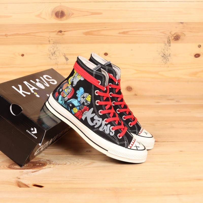 converse 70s kaws
