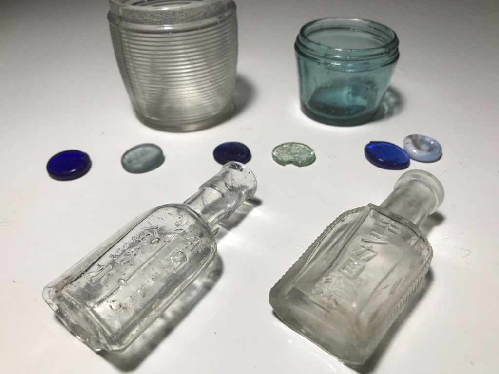 小雨のボトルディギング 。雨が強くなってきたので1時間ほど。 正