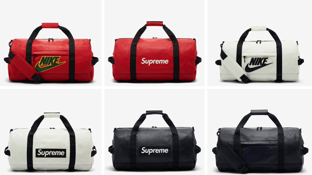 nike supreme duffle bag