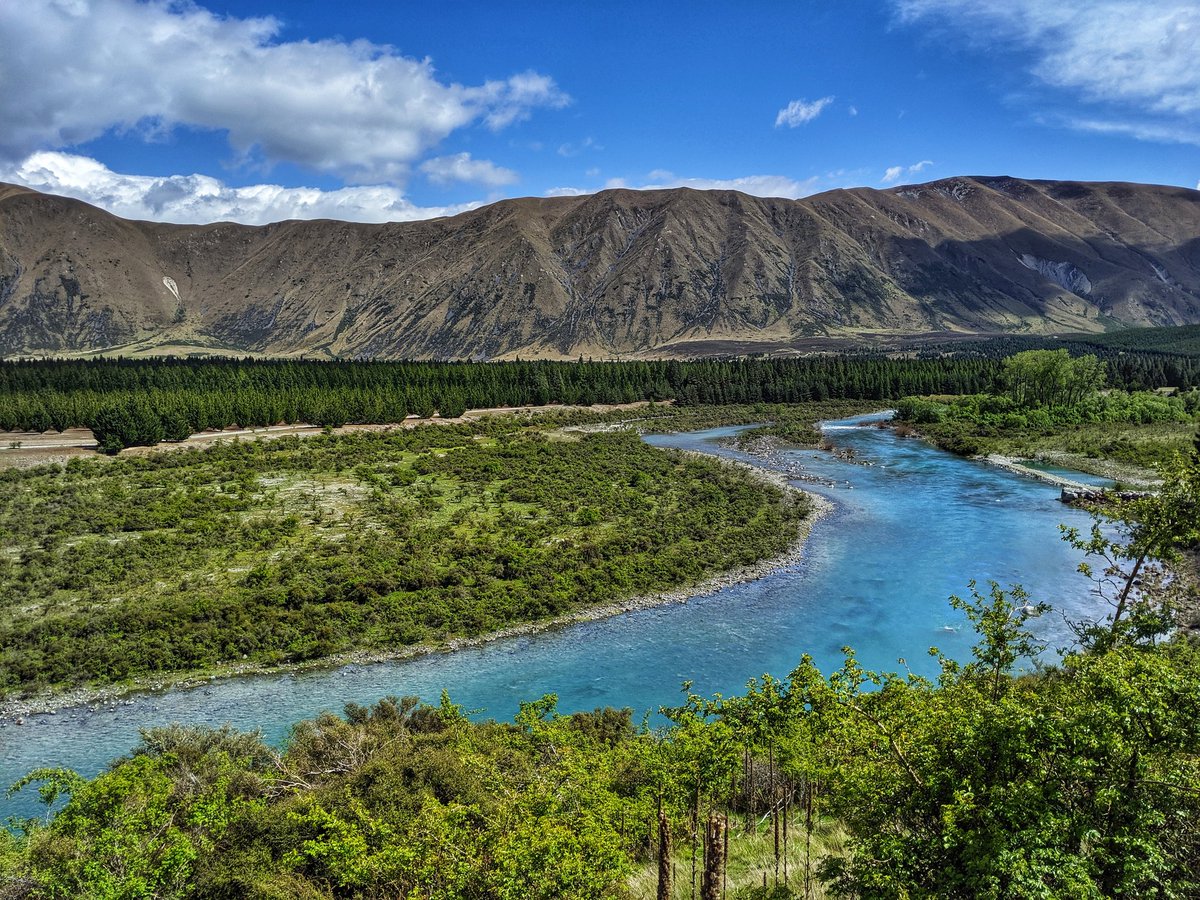 adamspink's tweet photo. Alps 2 Ocean, Day 3... Twizel to Ohau #a2o #alps2ocean https://t.co/evopIMG2Zz
