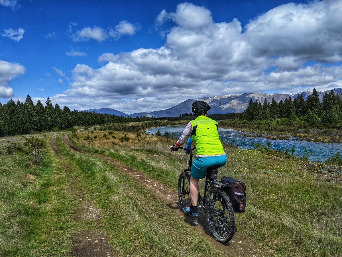 adamspink's tweet photo. Alps 2 Ocean, Day 3... Twizel to Ohau #a2o #alps2ocean https://t.co/evopIMG2Zz