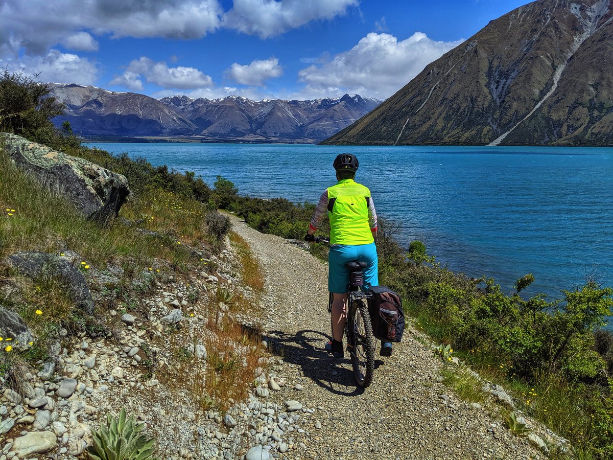 adamspink's tweet photo. Alps 2 Ocean, Day 3... Twizel to Ohau #a2o #alps2ocean https://t.co/evopIMG2Zz