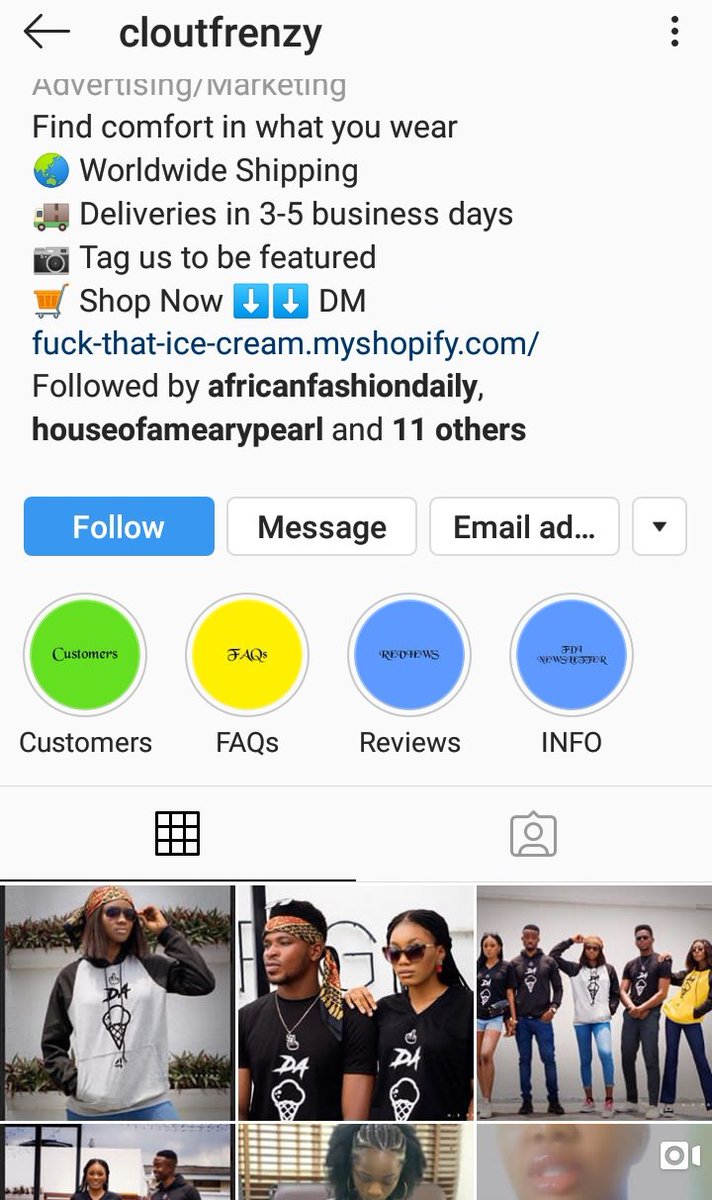 ewurabe82's tweet photo. @Iam_IkeOnyema @YouTube Please someone is using your #FDIMerch to sell his Products on IG https://t.co/1vGZlBPMfA