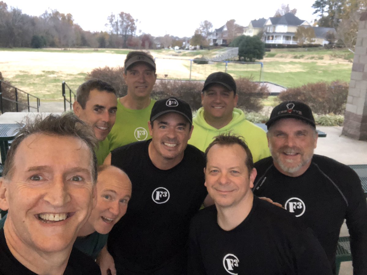 8 for a <a href="/F3Afton/">F3 Afton</a> Saturday morning Beatdown at Dorton Park in Concord. #F3Strong #InsideVoices