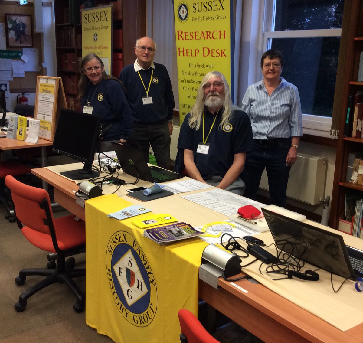 WestSussexRO's tweet photo. Our friends, West Sussex Archives Society, are kindly providing today's #OpenDay2019 refreshments and welcoming new members. We're also joined by Sussex Family History Group who're on hand to help answer any tricky questions! π https://t.co/6w6YPKxU3z
