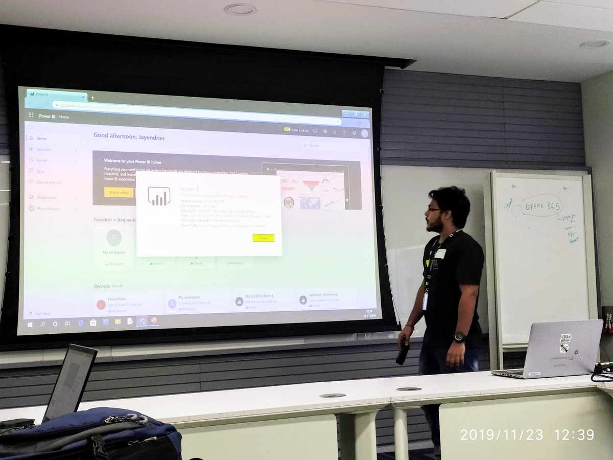 Jayendran_A's tweet photo. Had a great session with you all guys 😊 Despite of heavy raining 😕 you all still came to the meeting 😍Hats off to the community  👏

#PowerBI #CSSUG #Communitylove #AzureDevOps #CICD #Chennai https://t.co/Gzfe29qV93