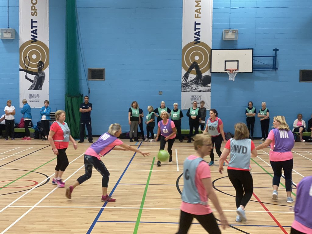 janeygosmash_it's tweet photo. Inspirational morning @NSwalknetball Festival. I heard stories of how lives have changed, friendships made, feeling part of a community, managing disabilities and feelings of isolation all through playing #WalkingNetball #MoreThanAGame congrats all for making this happen ππ»ππ»ππ»π https://t.co/VvnTW6RcRZ