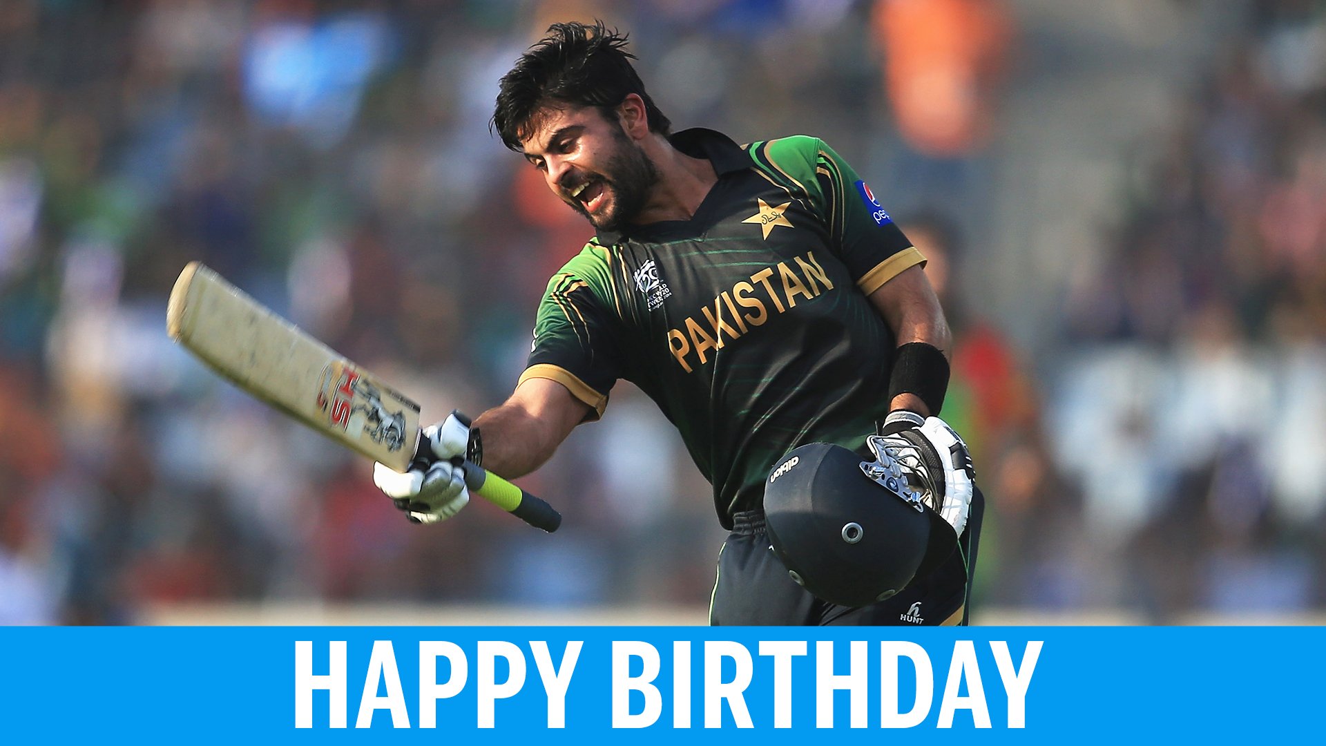  a happy 28th birthday to Ahmed Shehzad

Will he make another comeback in  colours? 