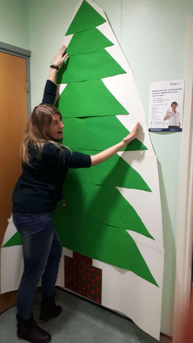 Tanyajo1989's tweet photo. Finished product... the idea is service users will design or colour in their own Christmas bauble to add to the tree π₯° #feelingfestive #valueOT #teamBtyngofal https://t.co/Mp6qOa4RBB