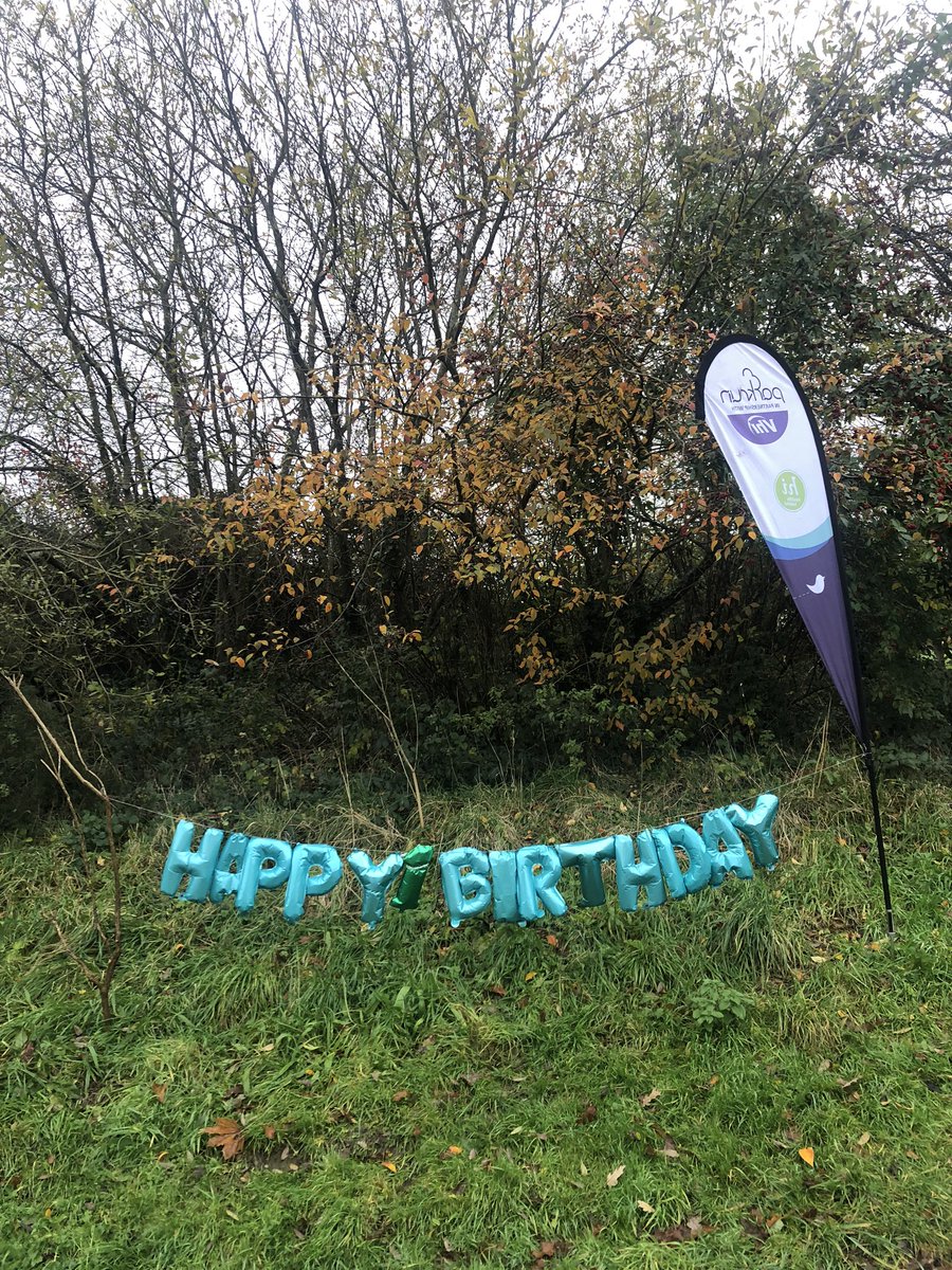 Happy Birthday to us! One year of parkrunning in the Glen! #loveparkrun