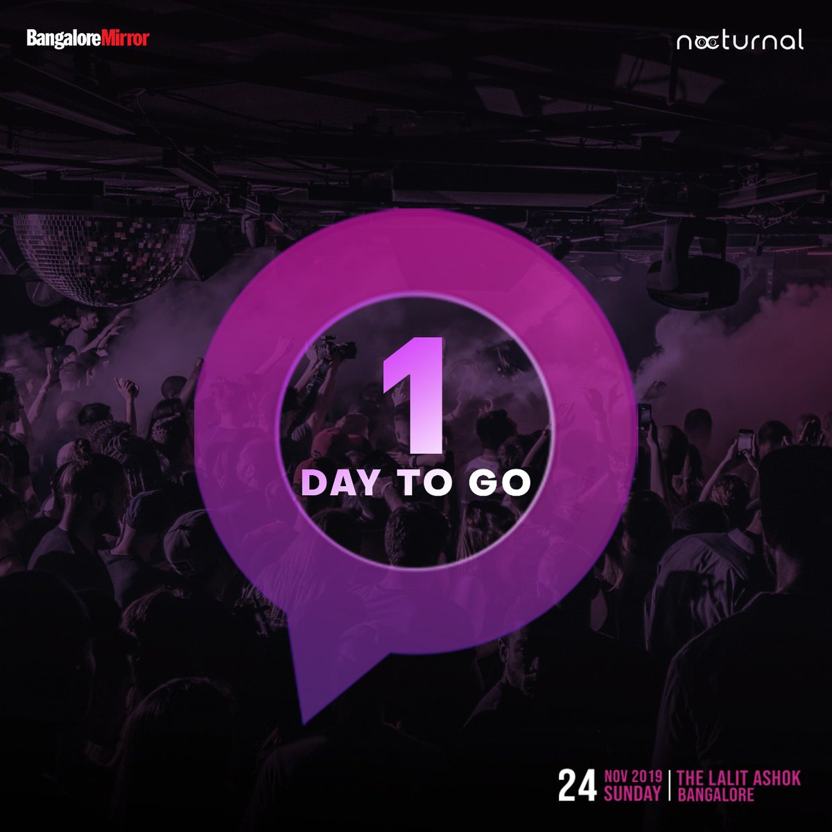 WE HAVE FINALLY GOT HERE! 
#FiveSixZero2019 is just a day away and we are super pumped up! 🔥

Bangalore are you ready to get your groove on? 💃🏾

Grab the last few tickets here: bit.ly/FSZ2019
More info on: fivesixzero.in