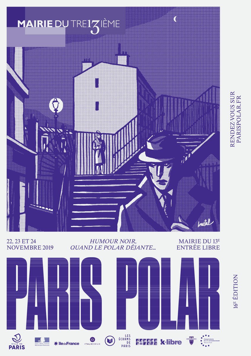 flolabbe's tweet photo. L’AGENDA 📅 16ème édition du festival "Paris Polar" à Paris tout le week-end. Lectures, rencontres, remises de prix. Le programme 📃 Ici ⤵️
https://t.co/B8z4AwlIpB #parispolar @Qrisimon https://t.co/iCqs6GwXLd