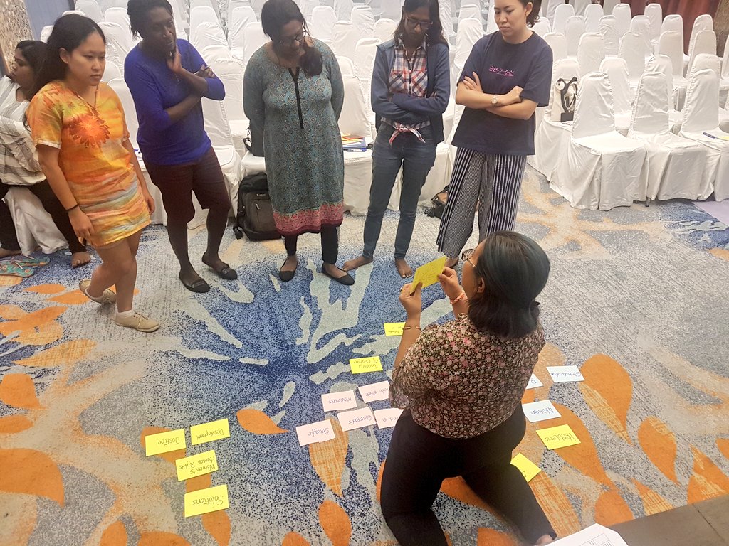 apwld's tweet photo. Fellows from APWLD's 2nd Media Fellowship reflect on their 9 month journey learning about #FeministDevelopmentJustice and the impact it has had on their work.
#ChangeTheNarrative
#WomenInJournalism https://t.co/ckA2HaHbkc