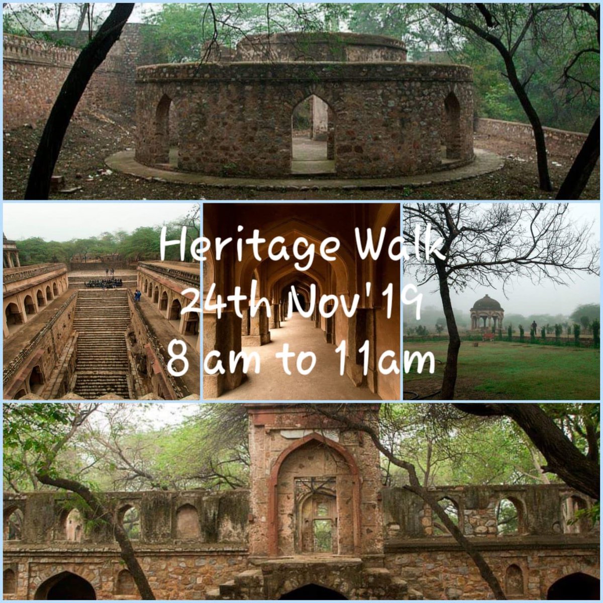 BayberryAdvent1's tweet photo. What plans for tomorrow morning? How about a walk in Mehrauli #adventurewomen #delhiwalk #delhi https://t.co/rS6djBXQxN