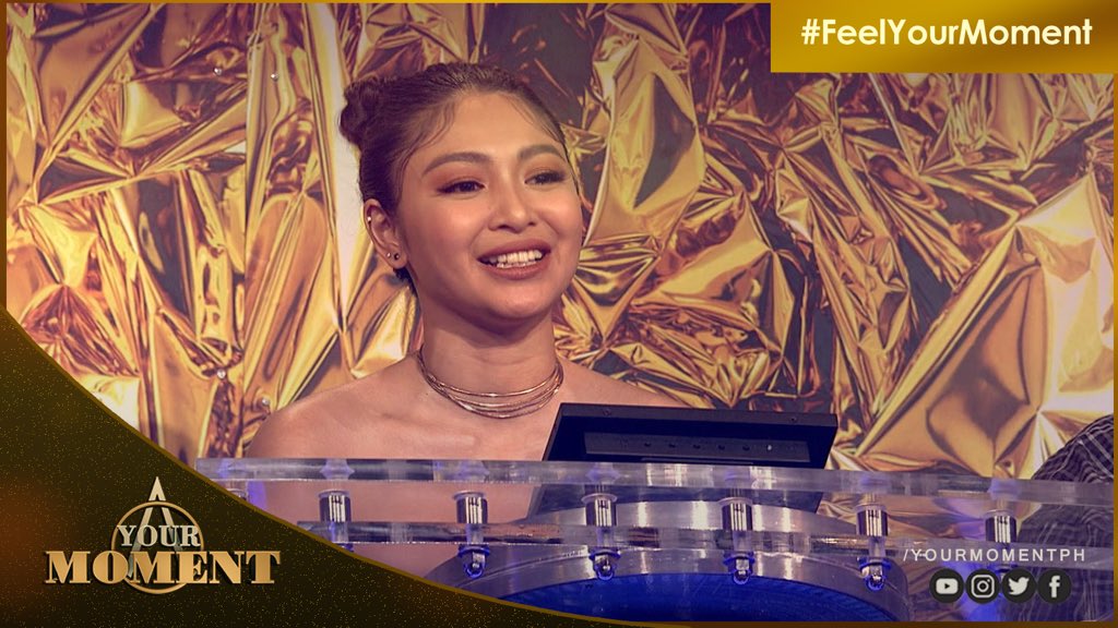 YourMomentPH's tweet photo. Show some love for Nadine Lustre and catch her on Your Moment! 😍

Tweet us using the official hashtag #FeelYourMoment! https://t.co/ZIyyFlQI1U