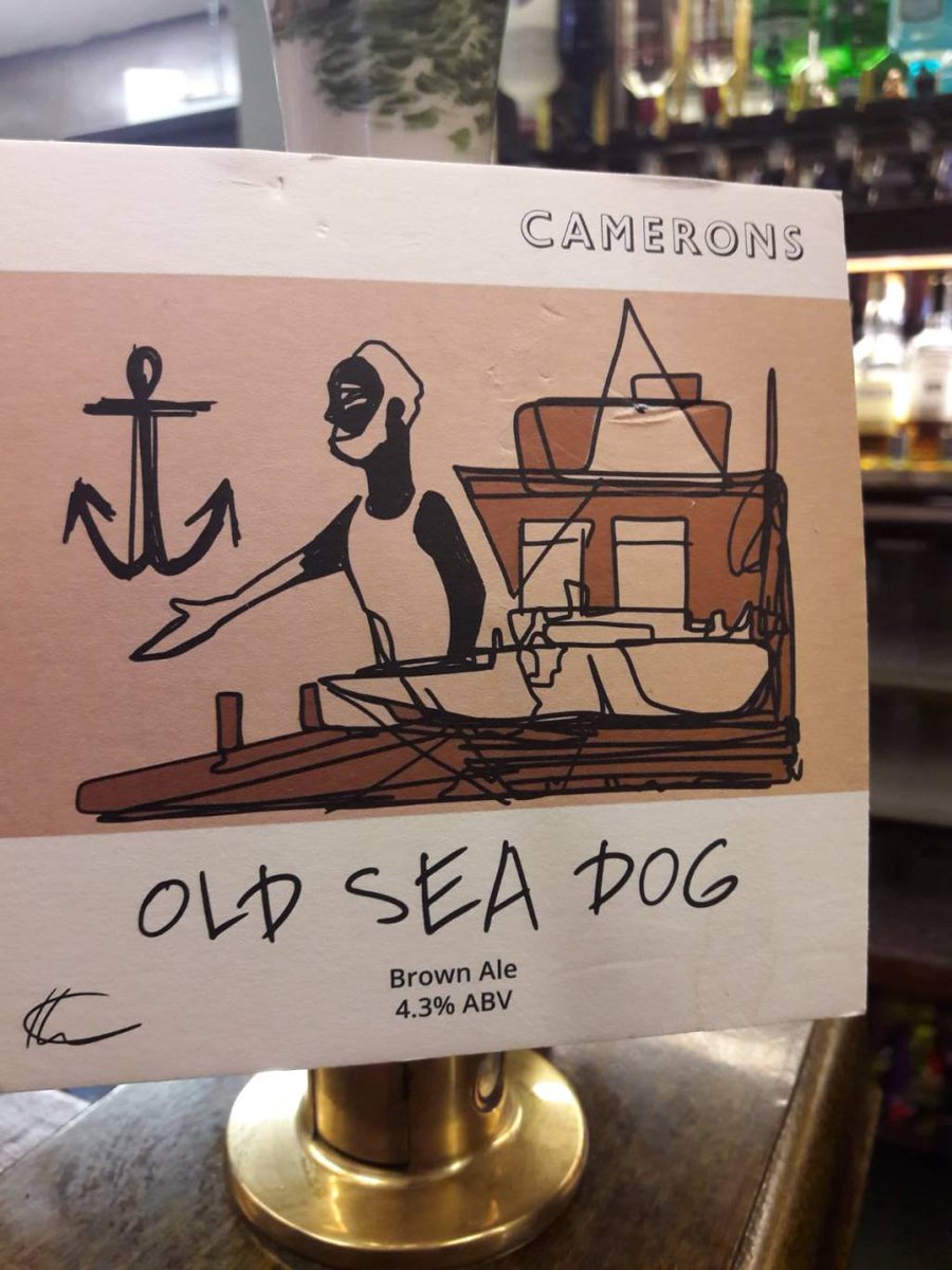 BeerHunterBlog's tweet image. Camerons Old Sea Dog thebeerhunterblog.wordpress.com/2019/11/23/cam…