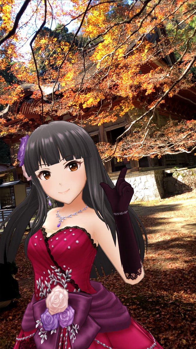 あじしおp ブリヤント ノワールと鰐淵寺 前回は黒雪姉妹で紅葉を撮ったので今回はブリヤント ノワールの2人と紅葉を撮ってみました 本当はイルミネーションとこの2人を撮影したかったのですが紅葉でも似合いますね 黒川千秋 水野翠 デレステar あじしおp ブリヤント ノワールと鰐淵寺 前回は黒雪姉妹で紅葉を撮ったので今回はブリヤント ノワールの2人と紅葉を撮ってみました 本当はイルミネーションとこの2人を撮影したかったのですが紅葉でも似合いますね 黒川千秋 水野翠 デレステar