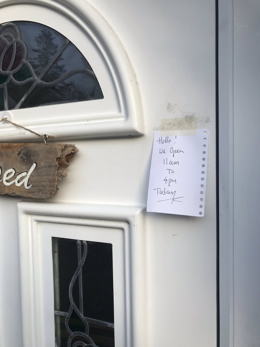 CreativeDynamix's tweet photo. How cool is this handwritten note 📝 Masonbrooke in Cong beautiful looking work in the window #makers #design #craft #art #Ireland #Cong19 opens at 11-4 today https://t.co/mV7eMZE6MN