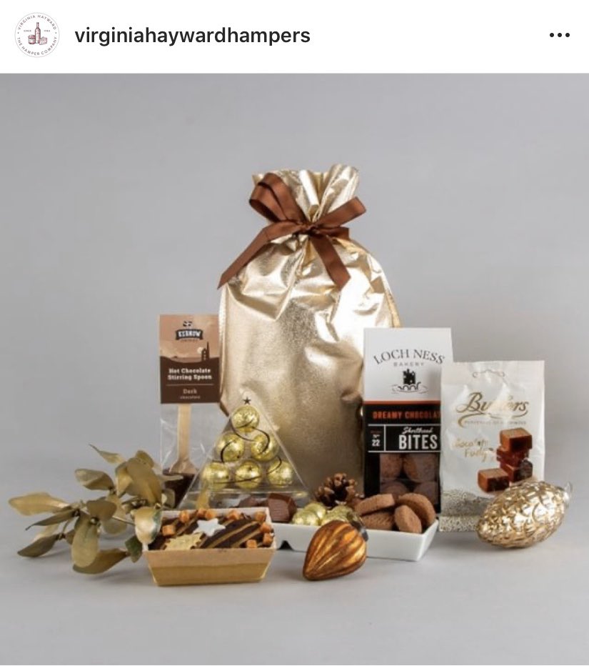 lochnessbakery's tweet photo. Feeling quite jealous of the lucky people who will receive this delicious looking @virginiahayward hamper this Christmas!! 🍫 😍 https://t.co/O7jj5U3SL1