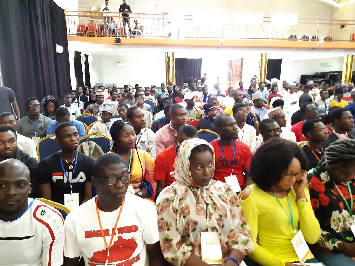 Sir_enjoy1's tweet image. Hello guys can u see that from #DevFestBauchi such an amazing event, full house with more than 500+ attendees 
#DevFestBauchi 
#DevFeststories
#DevFest19

@gdgbauchi @reedahkh @RfHat @Equalizer212 @usman4all @aniediudo @sarki247 @PrincesOluebube @adugamayuba @auwalms