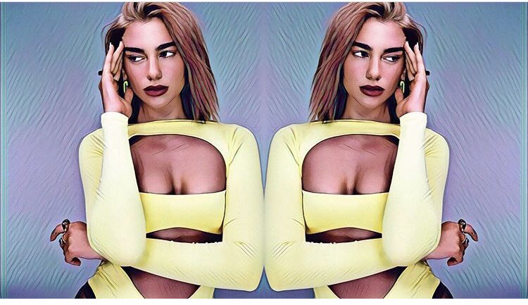 sprayourglitter's tweet photo. #DuaLipa inspired #cartoon | Don’t Start Now Photo https://t.co/YfZBb5oVeu via @YouTube @DUALIPA  #DontStartNow https://t.co/VUsHBvzinc