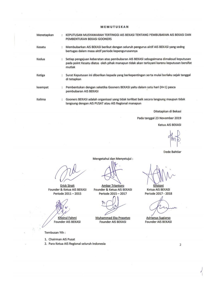 *[ BREAKING NEWS!!! ]*

AIS BEKASI 》》》 BEKASI GOONERS