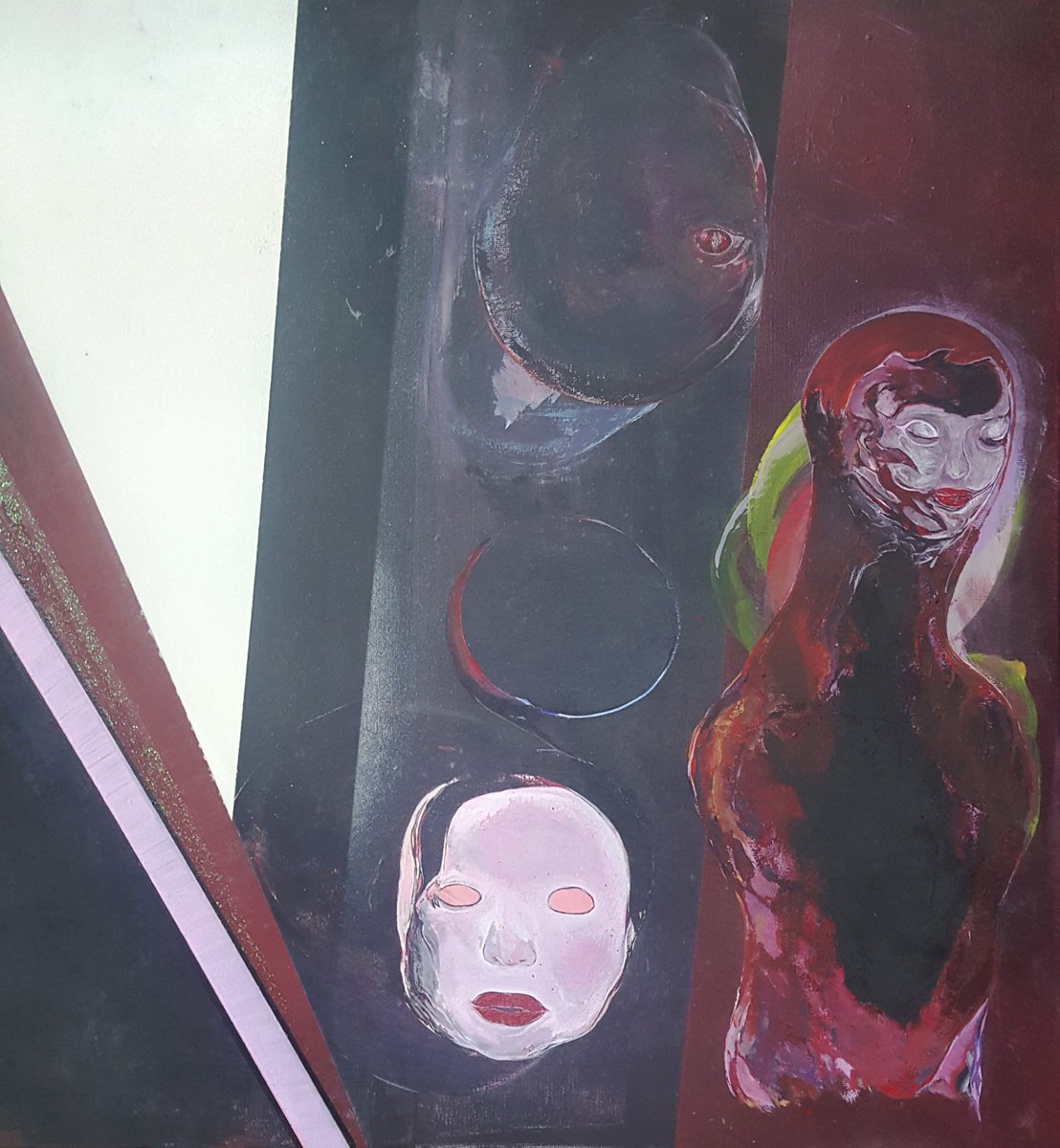 AsepticVoid's tweet photo. Aseptic Void - Summer Obligations (2019)
Tempera, acrylic and acrylic spray on canvas 50x50 cm.
#asepticvoid #davideterreni #contemporaryart #art #artworks #tempera #acrylic #hauntology #psyche #dichotomy #dissociation #subconscious #innocence #mind #summer #anguish #identity https://t.co/nLXtTaRAL3