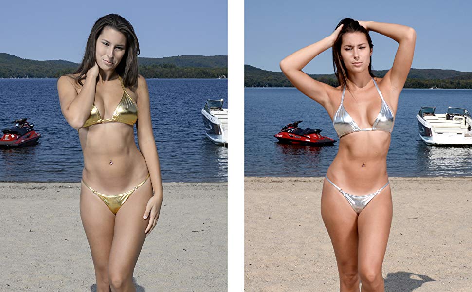 Toporigami's tweet image. Gary Majdell Sport Women's New Liquid Thong Swimsuit Bottom
amzn.to/34bDSsw