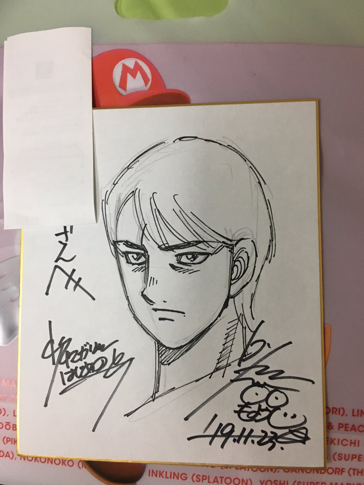 Yuki はじめの一歩 サイン会に行ってきました 森川ジョージ先生 スタッフの皆さんありがとうございました ゴンザレスの色紙は 家宝にします 今後も漫画の展開楽しみにしています はじめの一歩 アルフレド ゴンザレス T Co E5dypsepft