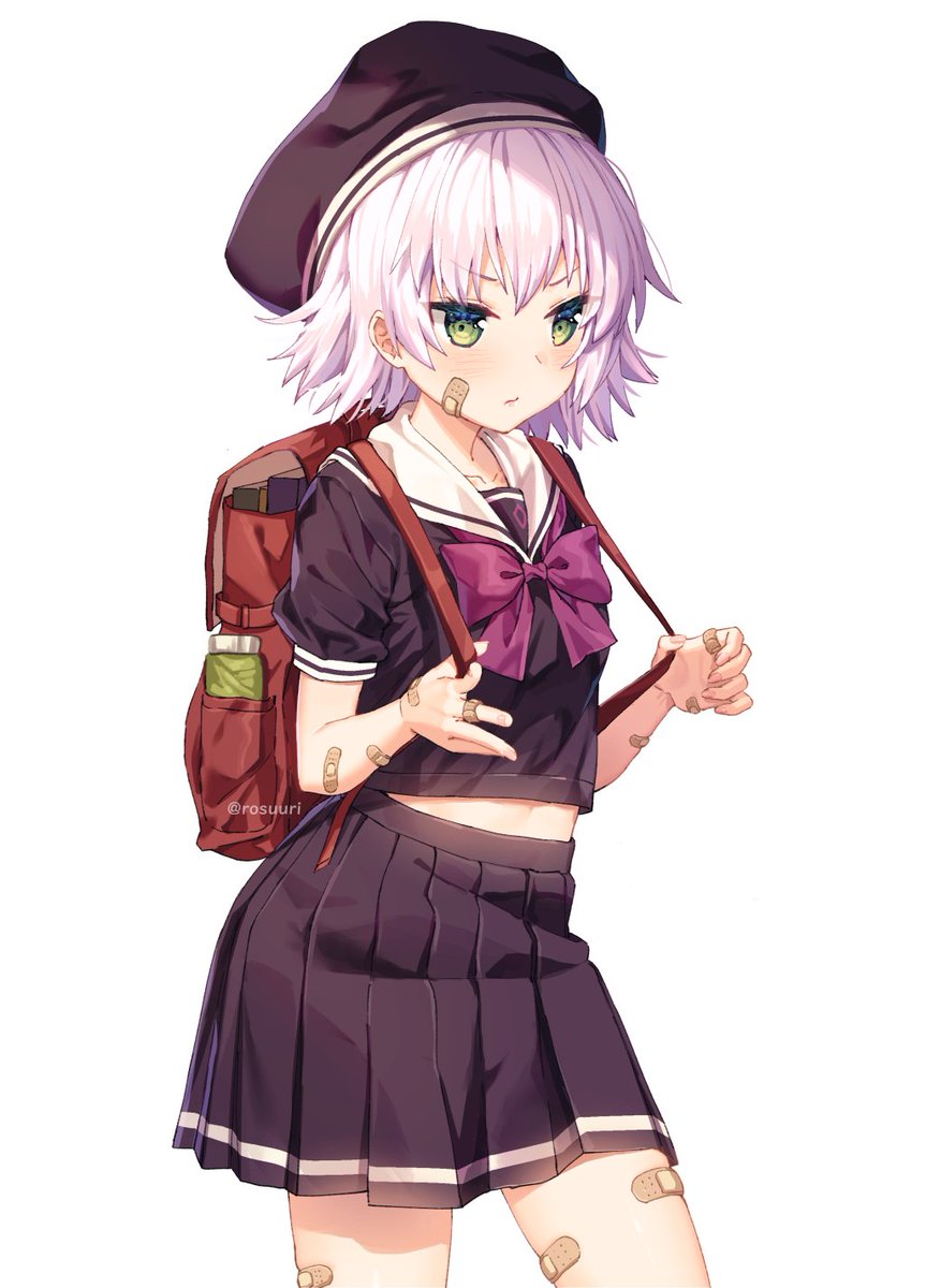 Fgo 制服がバッチリ似合ってるジャックちゃんイラスト